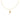 Horse Charm Choker - Yellow Gold