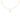 Horseshoe Charm Choker - Yellow Gold