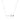 Arabian White Gold Sword Necklace 18K White Gold - Horizontal - NECKLACE - HG Jewellery