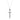 Arabian White Gold Sword Necklace - Vertical - NECKLACE - HG Jewellery