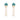 Dome Turquoise Earrings - EARRINGS - HG Jewellery