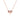 The Queen's Pink Heart Necklace - NECKLACE - HG Jewellery