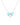 The Queen's Turquoise Heart Necklace - NECKLACE - HG Jewellery